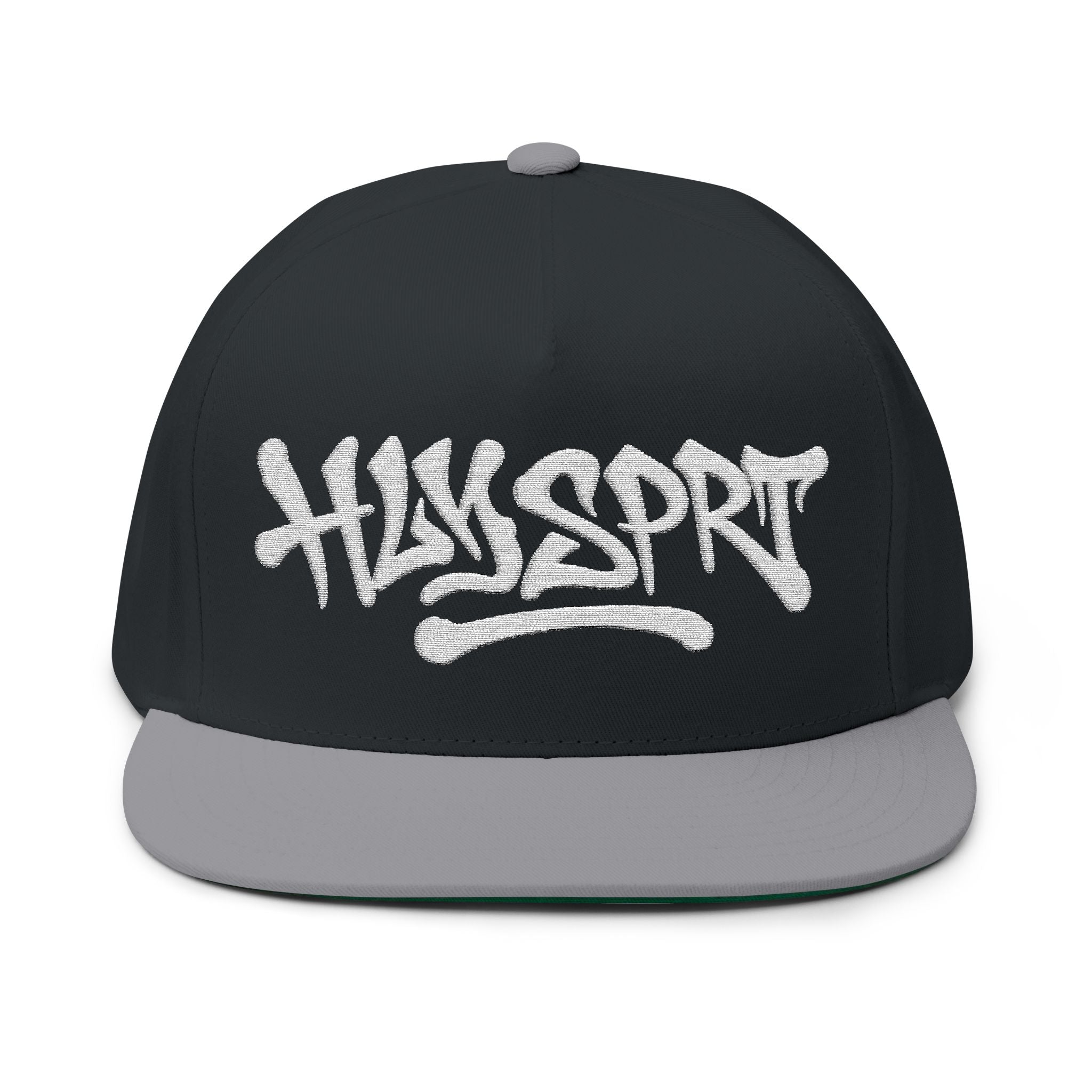 Embroidered HLY SPRT Flat Bill Cap