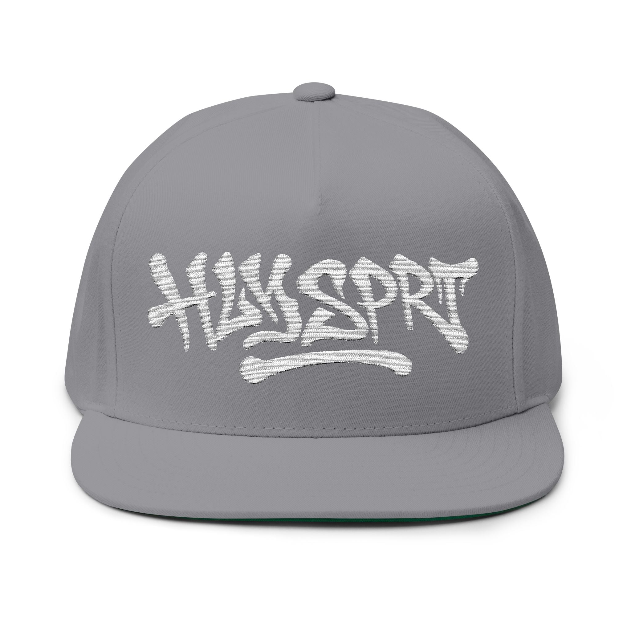 Embroidered HLY SPRT Flat Bill Cap