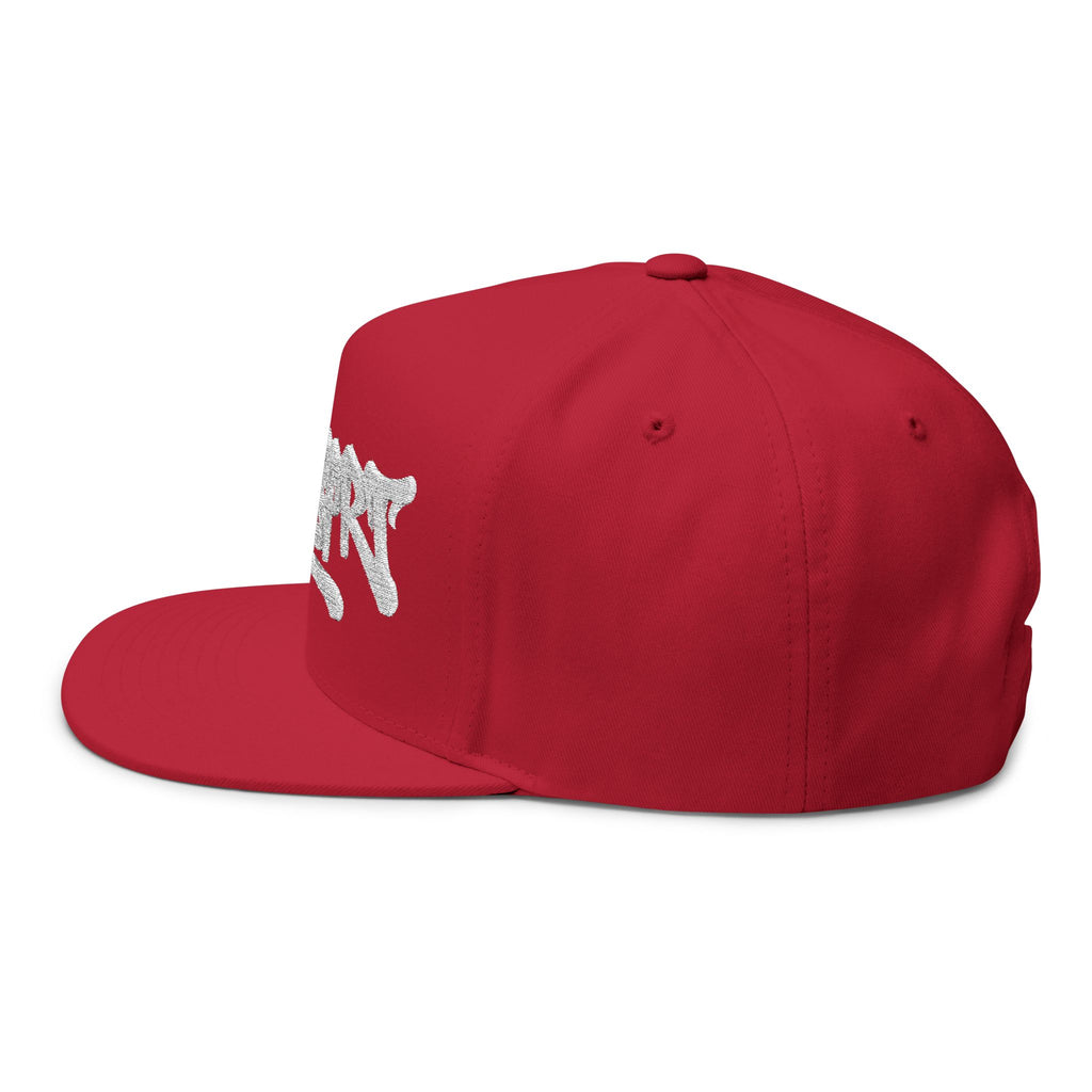 Embroidered HLY SPRT Flat Bill Cap