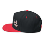 Embroidered Dove Flat Bill Cap