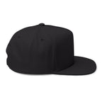 Embroidered Dove Flat Bill Cap