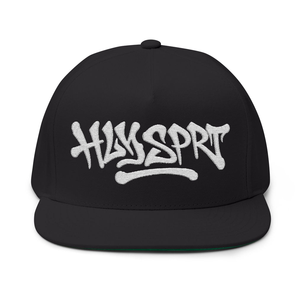 Embroidered HLY SPRT Flat Bill Cap