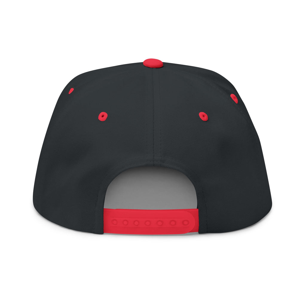 Embroidered Dove Flat Bill Cap