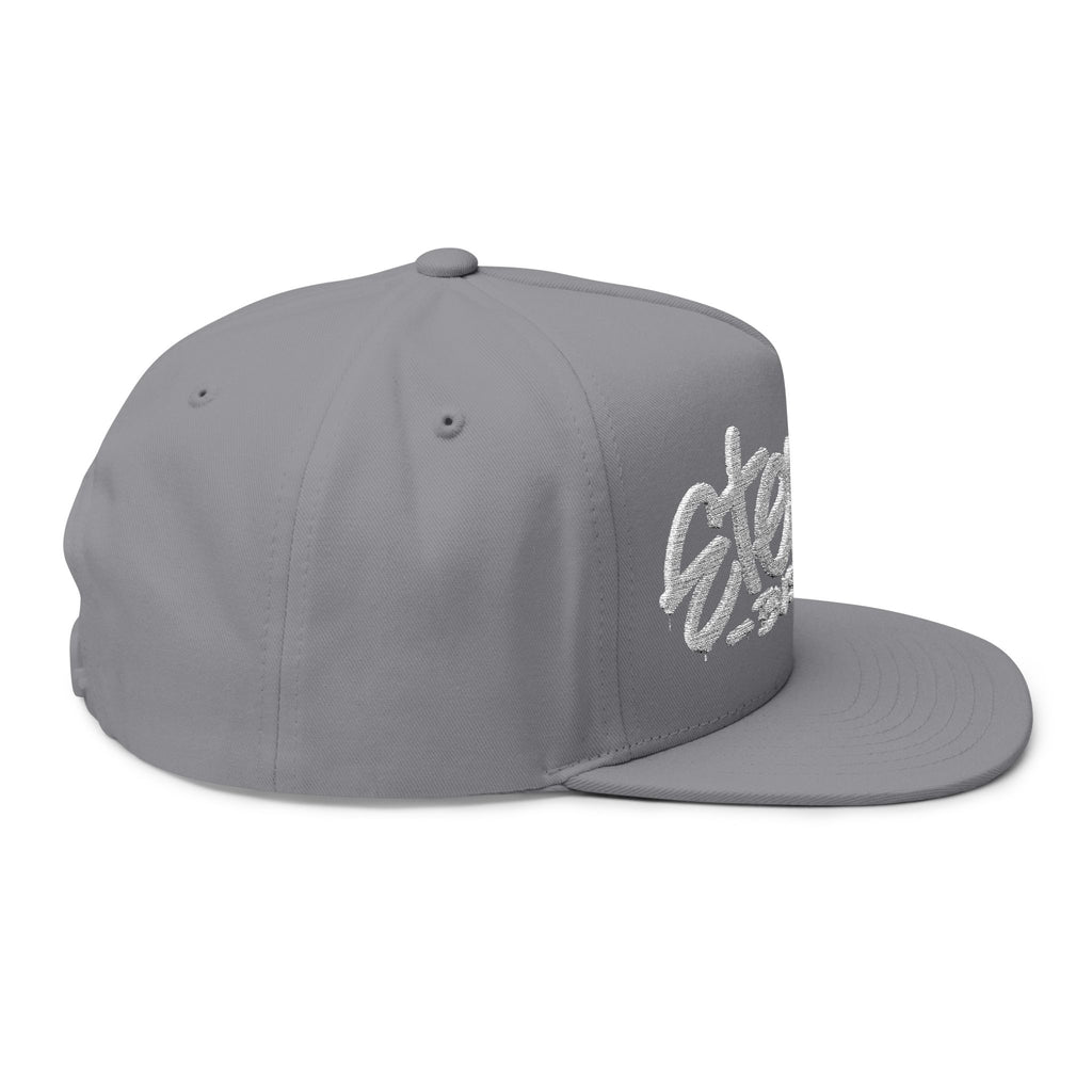 Embroidered Eternal Business Flat Bill Cap