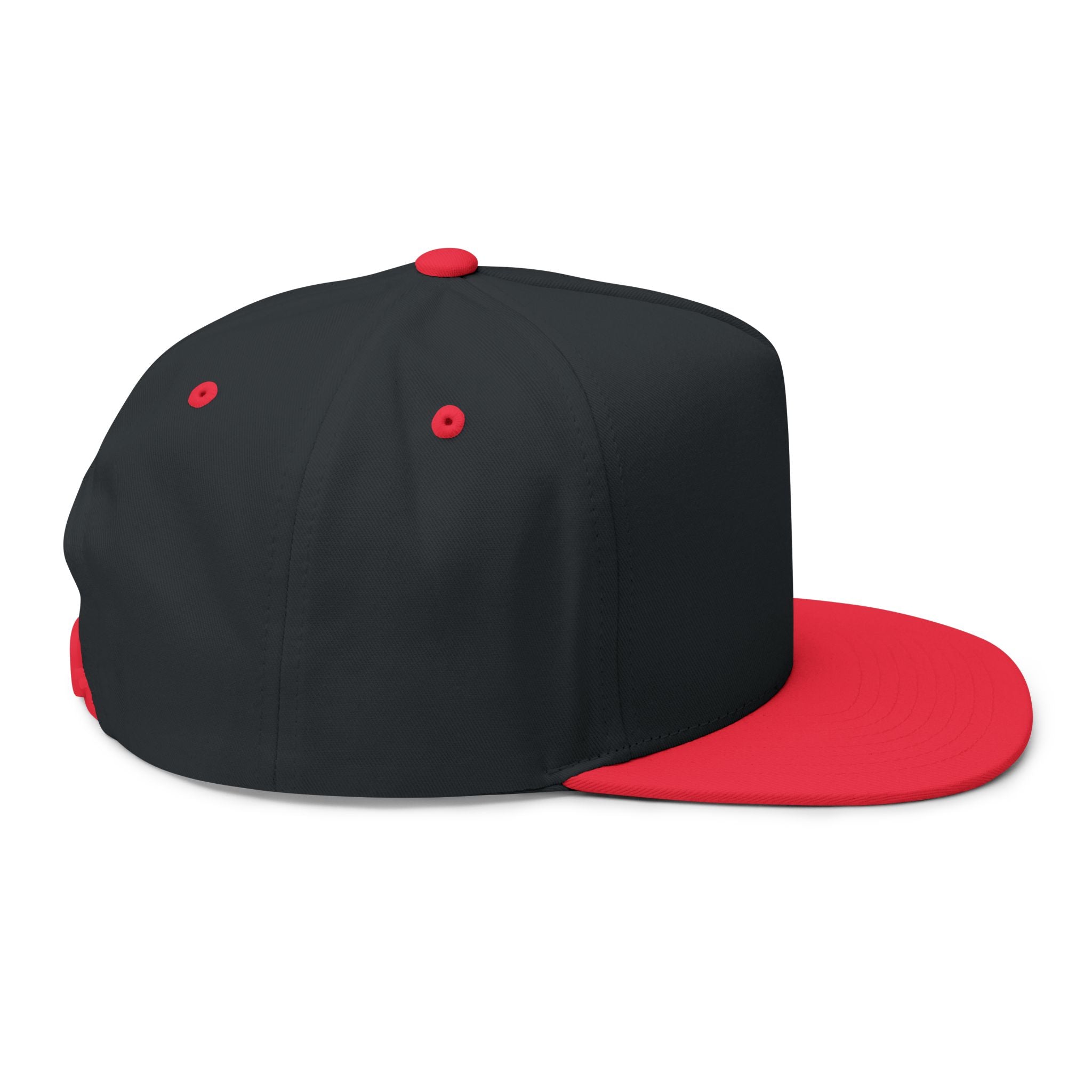 Embroidered Dove Flat Bill Cap