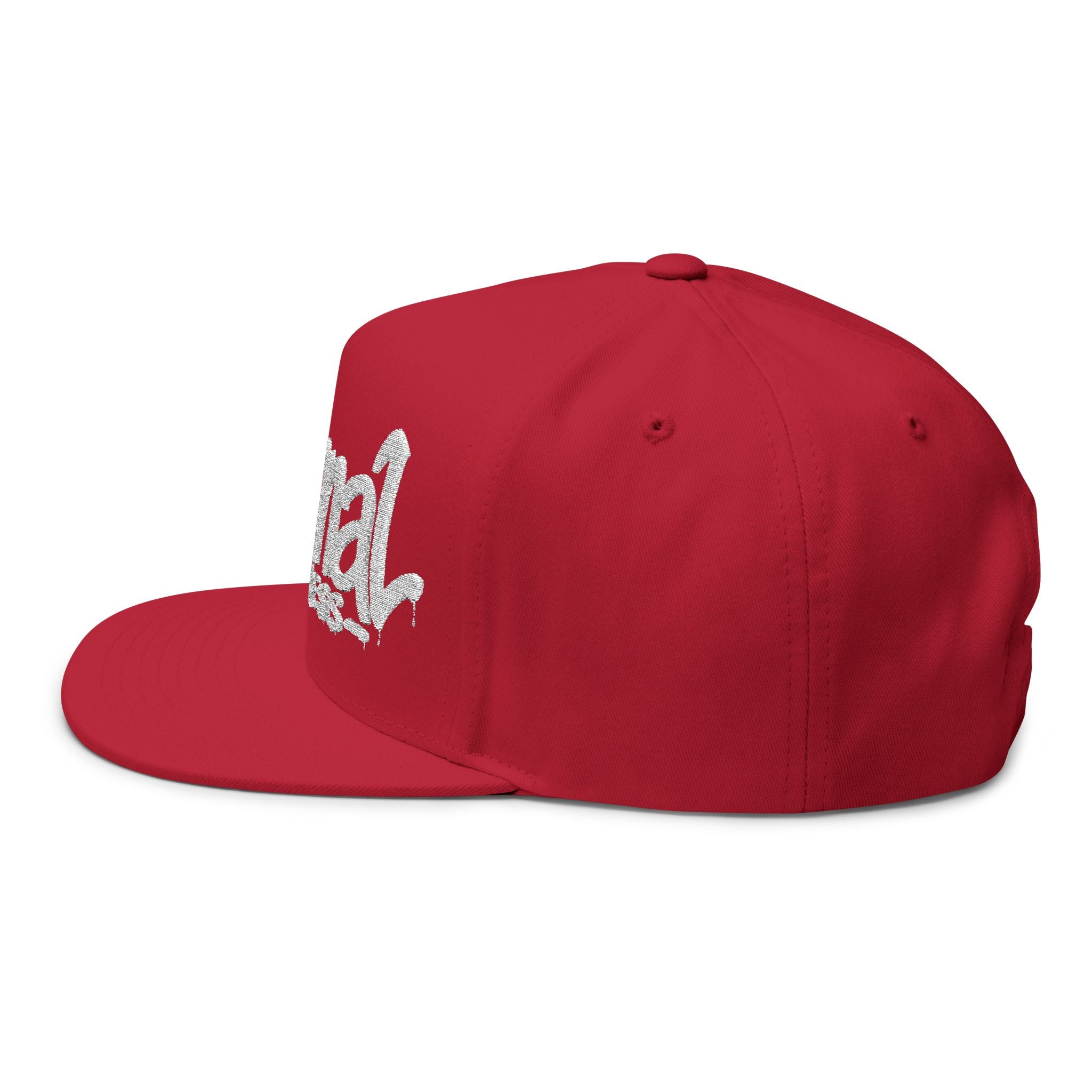Embroidered Eternal Business Flat Bill Cap